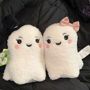 Mr & Mrs Ghost push decorations